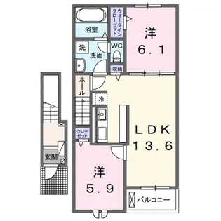 リッチェ・ツリー【2階】の間取り