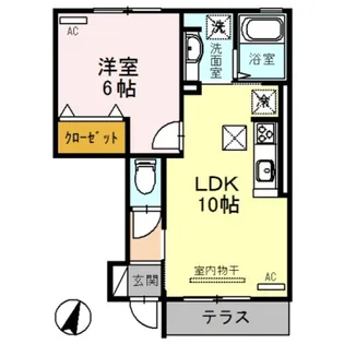 D−room Toki【1階】の間取り