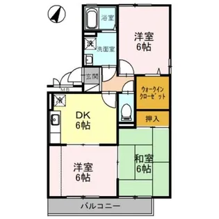 3DKの間取り画像