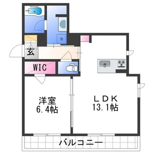 BEREO Rian【1階】の間取り