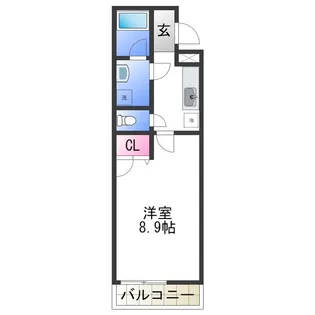 フロレスタ セゾン【2階】の間取り