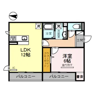 エクセレート【1階】の間取り