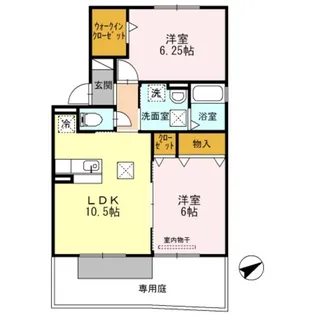 Libero道【1階】の間取り