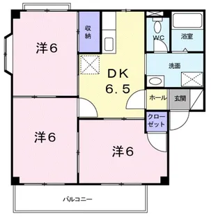 グレイスⅠ【1階】の間取り