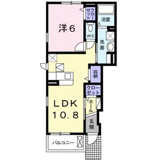 コルテーゼ Ⅲ【1階】の間取り