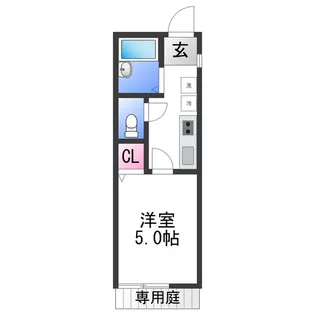 TJ曽屋B【1階】の間取り