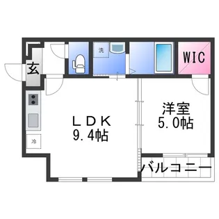 アメニティ 高松【1階】の間取り