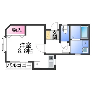 シャルムアシベ【2階】の間取り