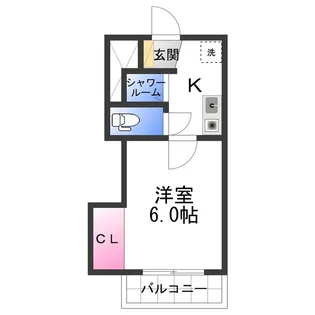 ラヴニール【2階】の間取り