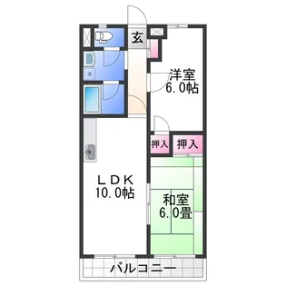 アストロ21【2階】の間取り