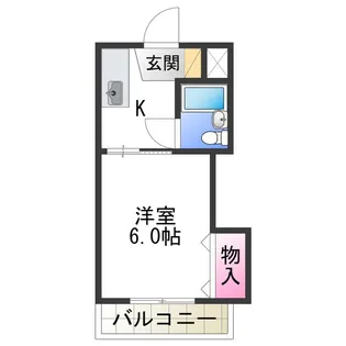 ラヴニール【4階】の間取り