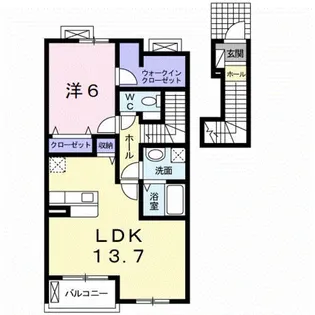 サンレミ・ブーケ・アイ【2階】の間取り