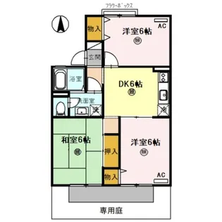 ピュアハイツ有本Ⅰ【1階】の間取り