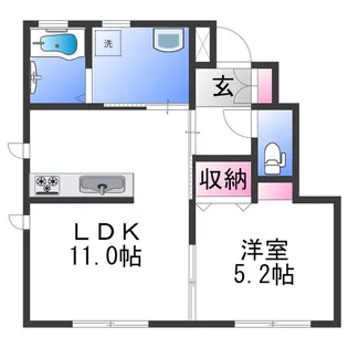 グランテラス【1階】の間取り