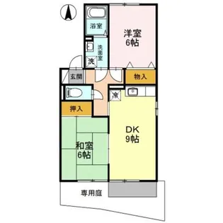 セジュールMY【1階】の間取り