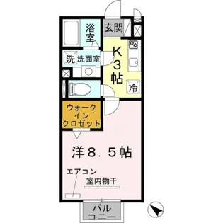 ユリシーズ【1階】の間取り