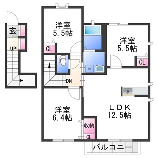 エルドラド寺内【2階】の間取り