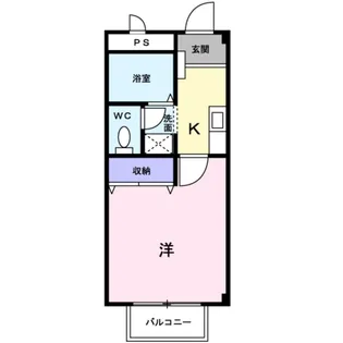 メゾンハッピーⅠ【2階】の間取り