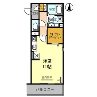 サンライズ湊Ⅱ【3階】の間取り