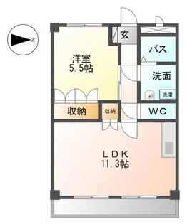 ガーデンビレッジ partⅠ【2階】の間取り
