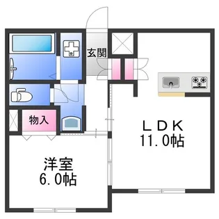 グランジオ【1階】の間取り