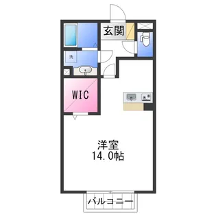 ソレアードi【1階】の間取り