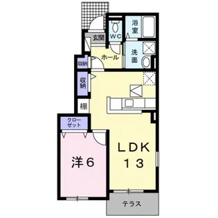 フォルトゥーナ【1階】の間取り