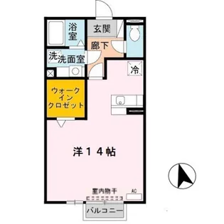 ソレアードi【2階】の間取り
