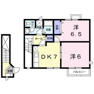 ルミエール【2階】の間取り