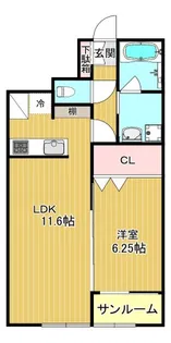 ル・グラン【1階】の間取り