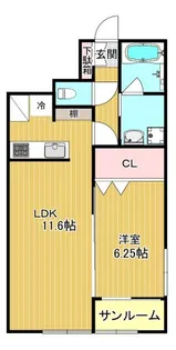 ル・グラン【1階】の間取り
