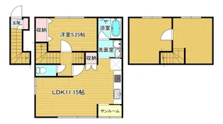 ル・グラン【2階】の間取り