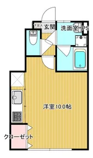 シャインアーチE【1階】の間取り