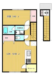 クロニクルA【201号室】の間取り