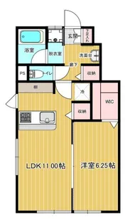 クロニクルB【104号室】の間取り
