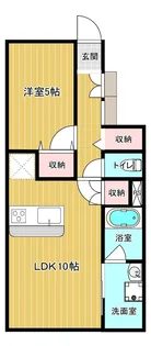 和福【1階】の間取り
