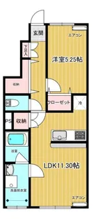 tres(トレース)【1階】の間取り
