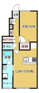クリスタルステージⅡ【1階】の間取り
