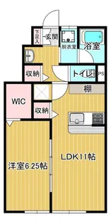 ヴァンクールⅢ【1階】の間取り