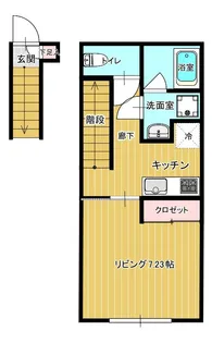 ルミエールH【2階】の間取り