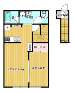 Garance A【2階】の間取り