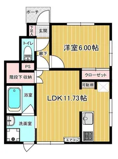 グランデドゥ【1階】の間取り
