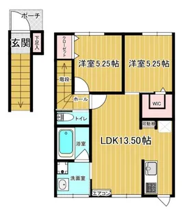 FareEstⅠ【202号室】の間取り