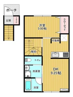 Pinot noir【206号室】の間取り