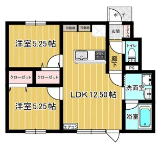 愛の世代の前に【1階】の間取り