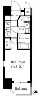 ルーエ天満橋【14階】の間取り