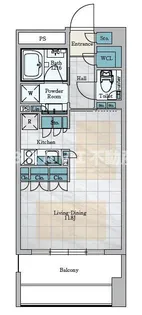 ガリレイ新町【12階】の間取り