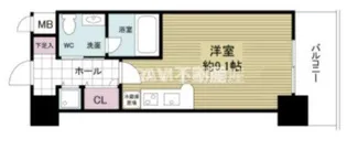 ISM谷町六丁目【12階】の間取り