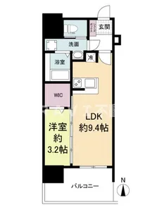 セレニテ堺筋本町プリエ【14階】の間取り