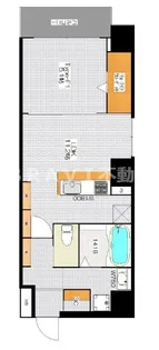 BRAVE北新町【3階】の間取り